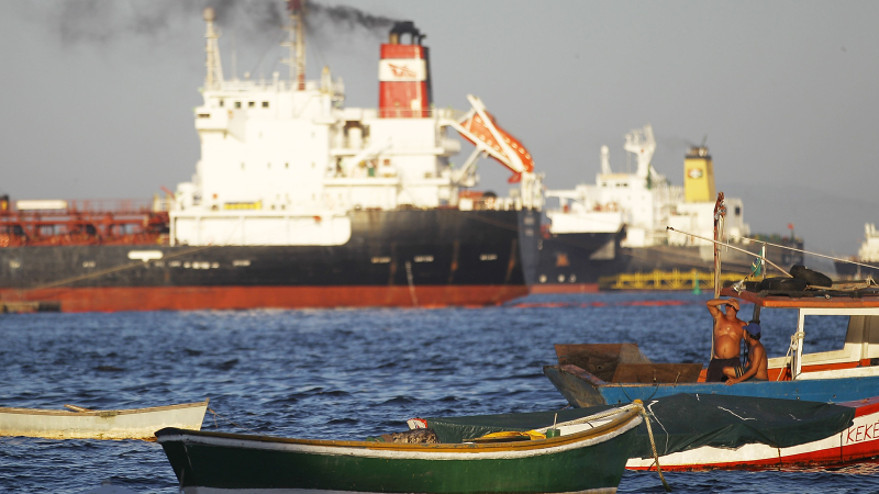 Illustration for article titled Shocking Photos from the Water Sports Site of the Rio Olympics